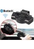 Steering Wheel Bluetooth Car Kit Handsfree Built in Microphone Speaker 300mAh Li-ion Battery Support Dual Standby TTS A2DP Function, BT-8109B